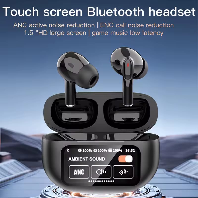 TWS Wireless Earbuds Bluetooth Gaming Earphones Touch Sensor LED Display Headset