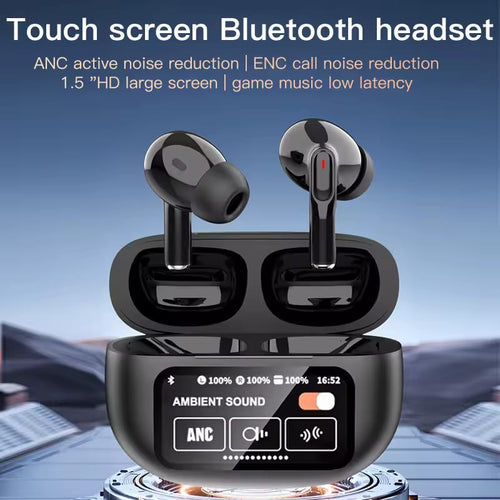 TWS Wireless Earbuds Bluetooth Gaming Earphones Touch Sensor LED Display Headset