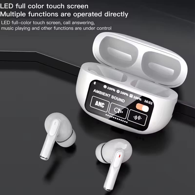 TWS Wireless Earbuds Bluetooth Gaming Earphones Touch Sensor LED Display Headset