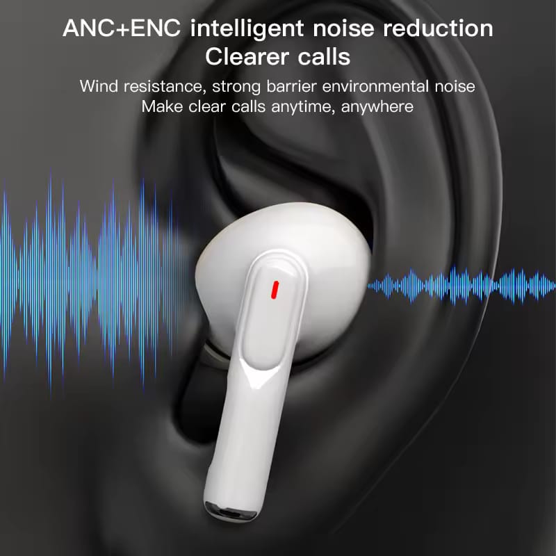 TWS Wireless Earbuds Bluetooth Gaming Earphones Touch Sensor LED Display Headset